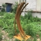 Modern Abstrak Ring Rustic Metal Yard Art Garden Sculptures ISO9001
